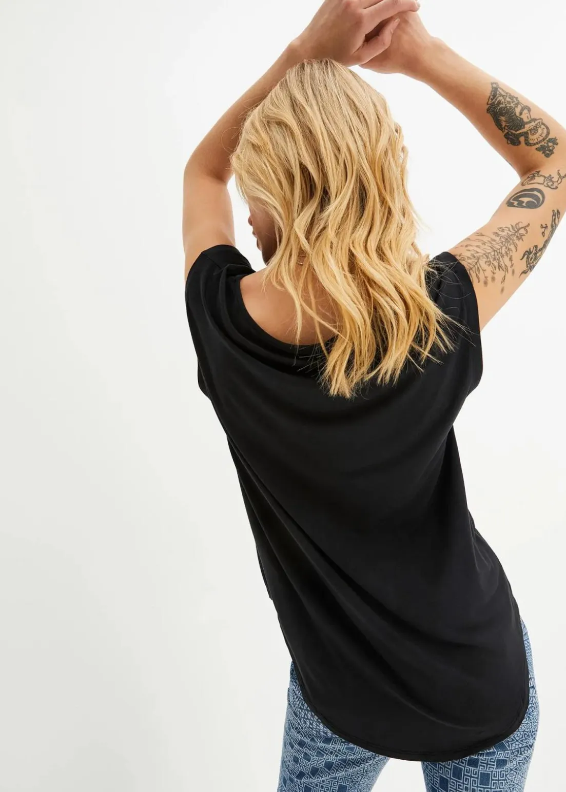 Shirt aus Viskose-Mix