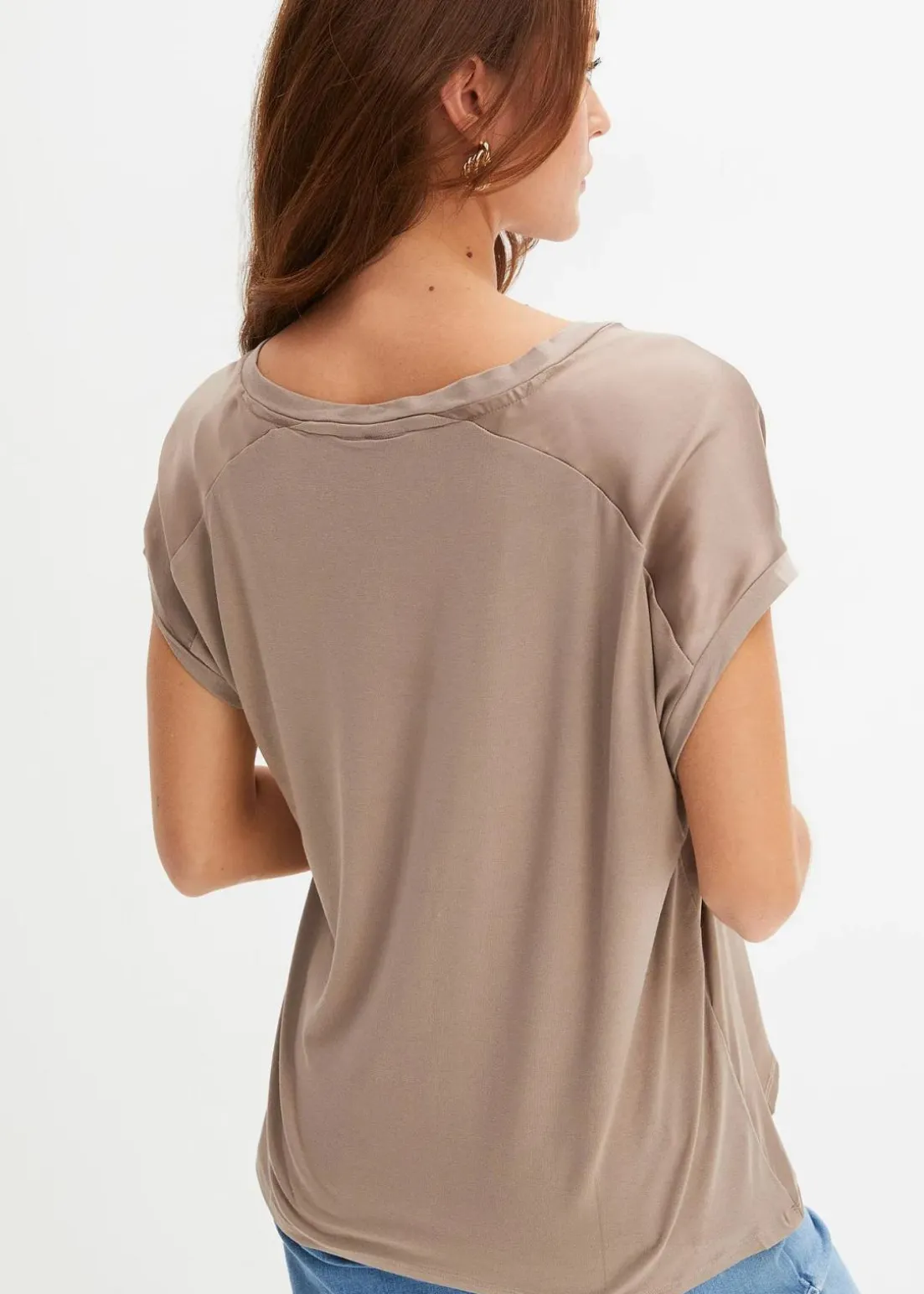 Shirt aus Viskose-Mix