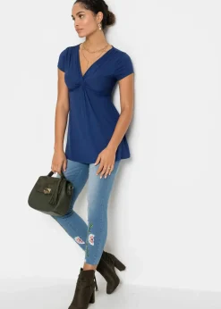 Shirt aus Viskose-Mix