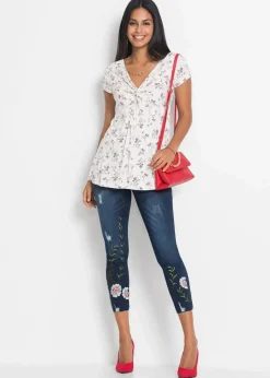 Shirt aus Viskose-Mix