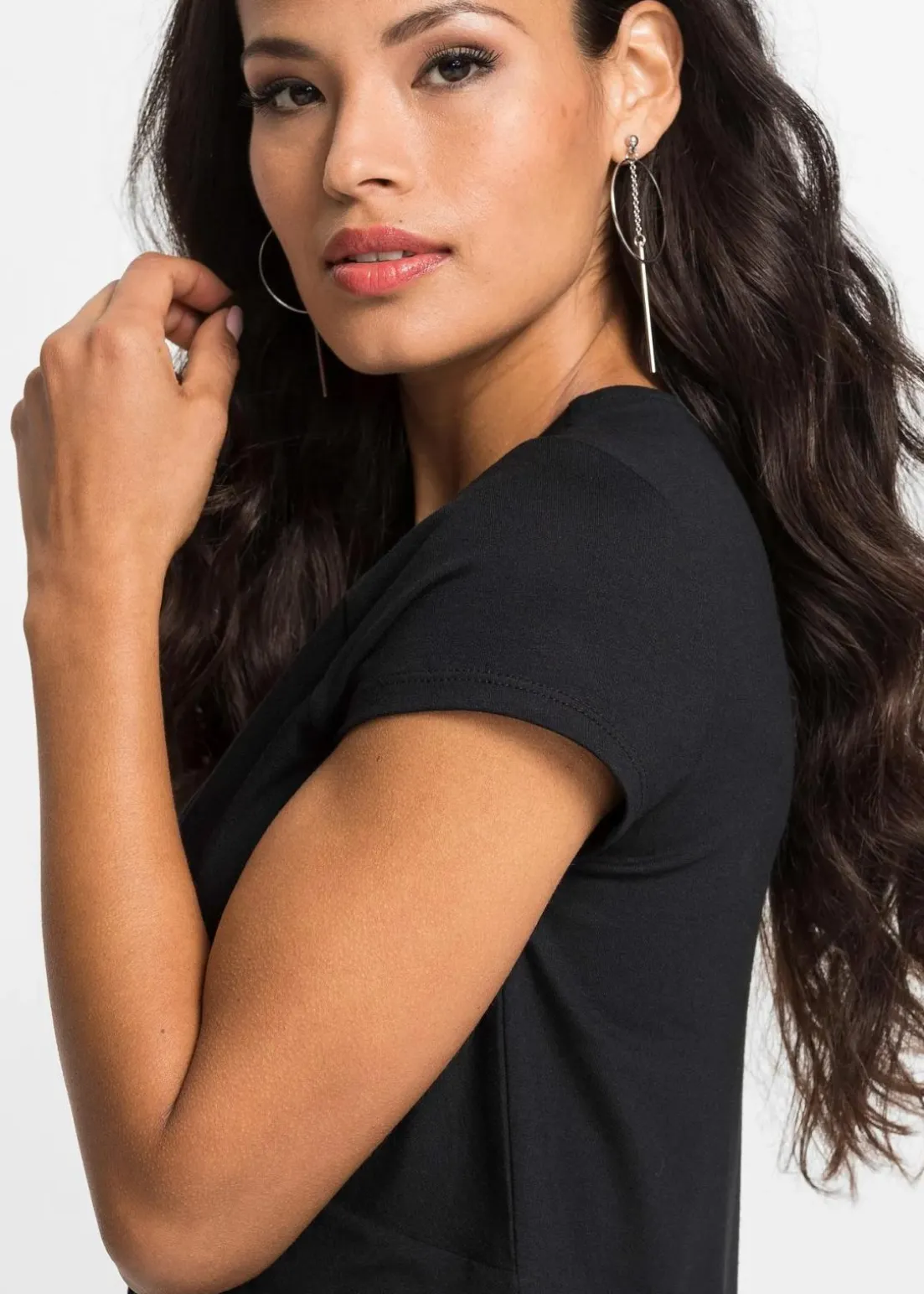 Shirt aus Viskose-Mix