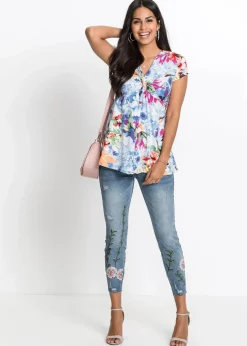 Shirt aus Viskose-Mix