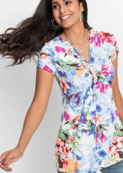 Shirt aus Viskose-Mix