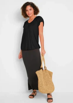 Shirt aus Viskose-Mix