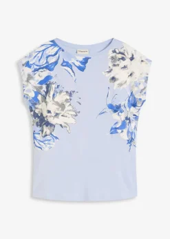 Shirt mit überschnittenen Schultern