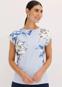 Shirt mit überschnittenen Schultern