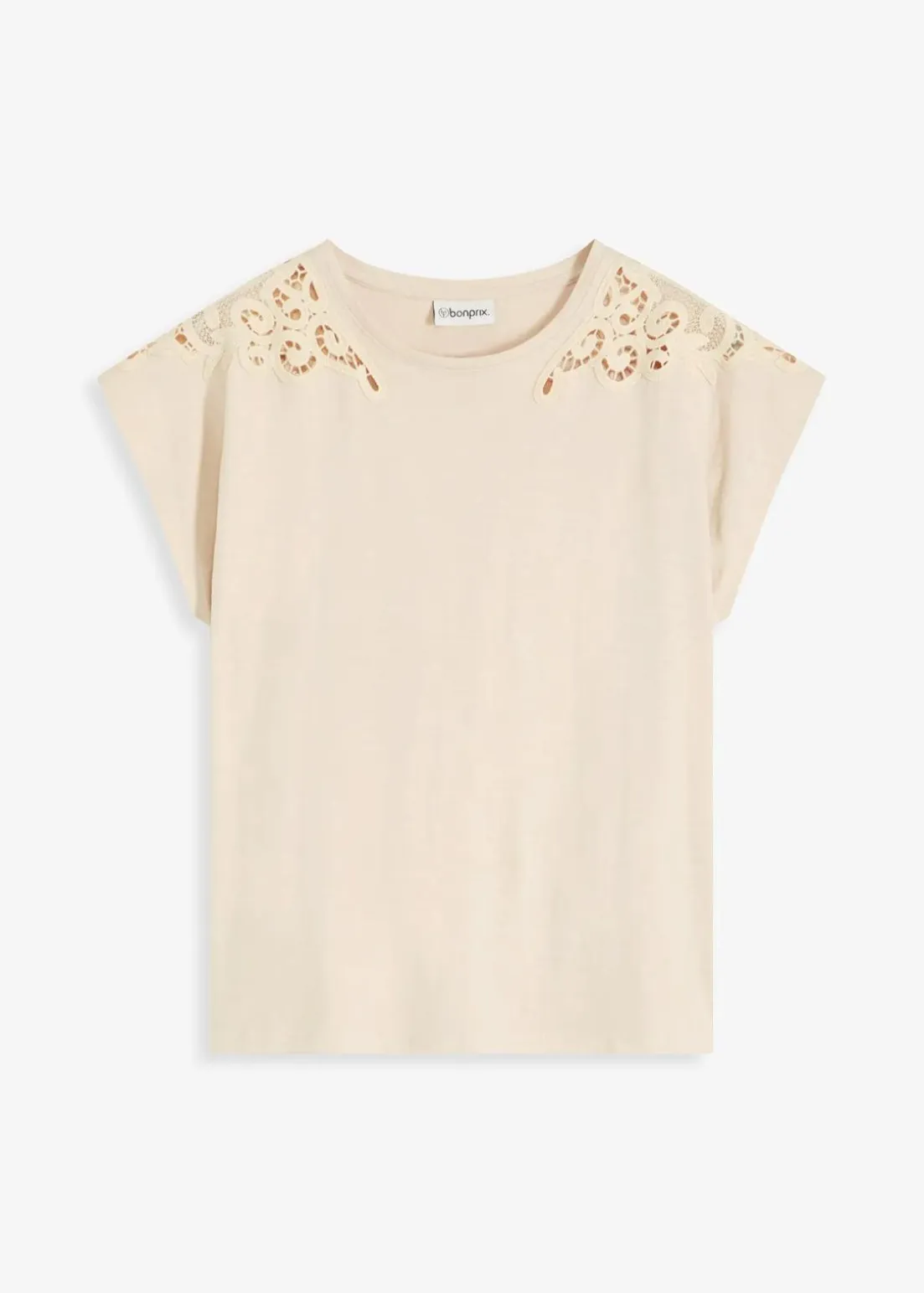 Shirt mit Crochet Detail