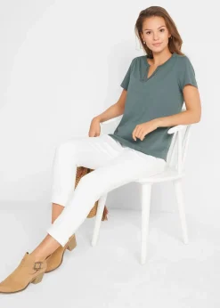 Shirt mit dekorativem Ausschnitt