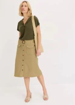 Shirt mit dekorativem Ring