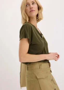 Shirt mit dekorativem Ring