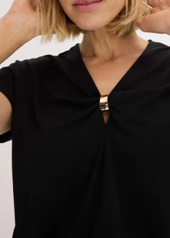 Shirt mit dekorativem Ring