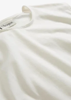 Shirt mit elastischem Bündchen