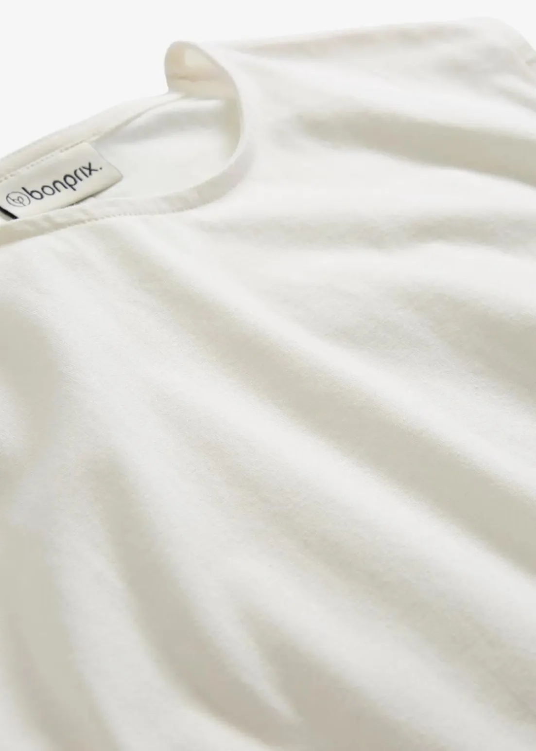 Shirt mit elastischem Bündchen