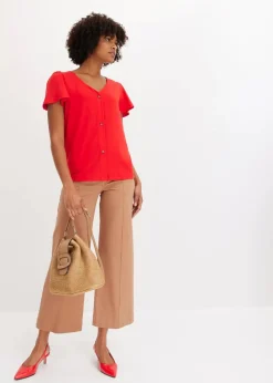 Shirt mit Knopfleiste