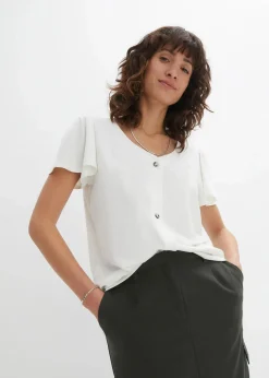 Shirt mit Knopfleiste