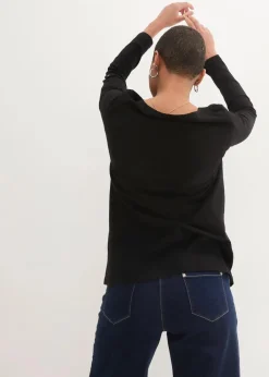 Shirt mit Knopfleiste aus reiner Bio-Baumwolle