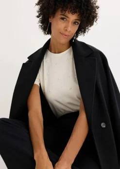 Shirt mit Perlen-Applikation