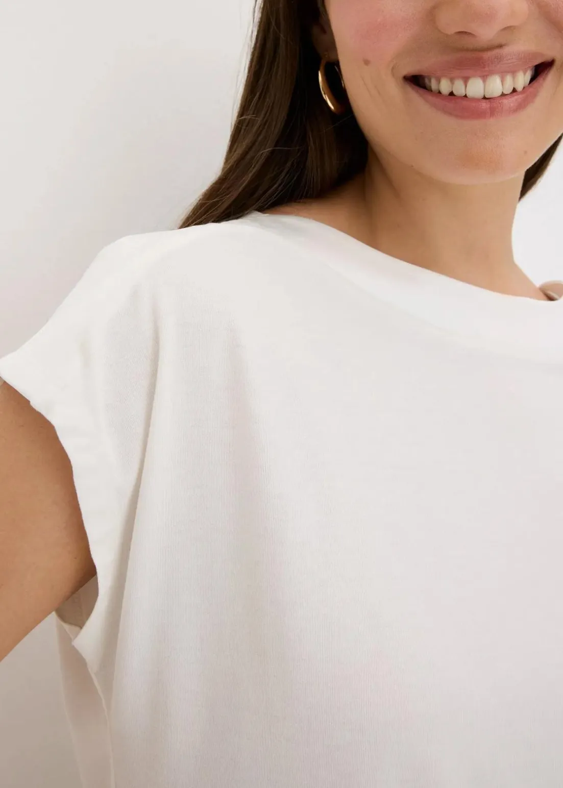 Shirt mit Satinpasse