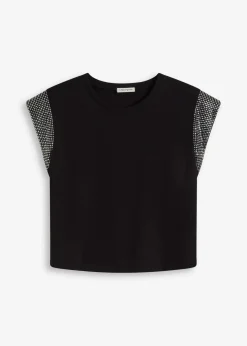 Shirt mit Schulterpolstern