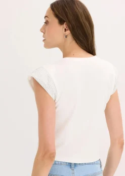 Shirt mit Schulterpolstern