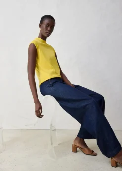 Shirt mit Seidenanteil