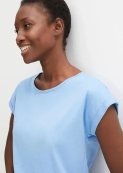 Shirt mit Seidenanteil