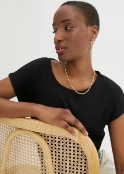 Shirt mit Seidenanteil