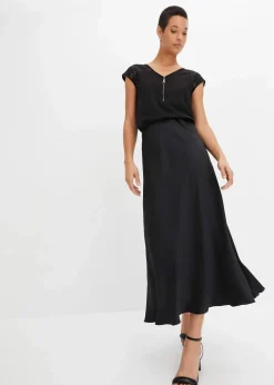 Shirt mit Spitzeneinsatz