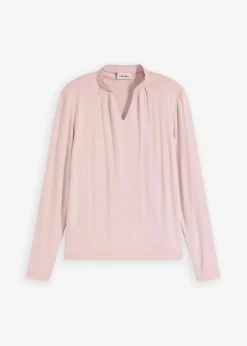 Shirt mit Stehkragen