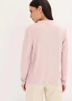 Shirt mit Stehkragen