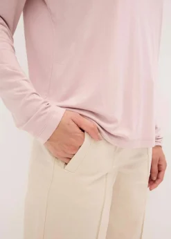 Shirt mit Stehkragen