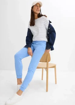 Shirt mit U-Boot-Ausschnitt