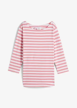 Shirt mit U-Boot-Ausschnitt