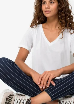 Shirt mit V-Ausschnitt