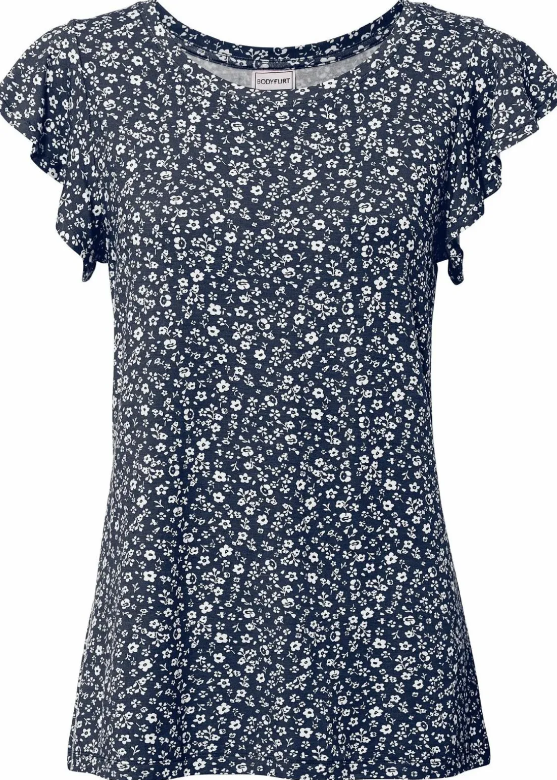 Shirt mit Volantärmel