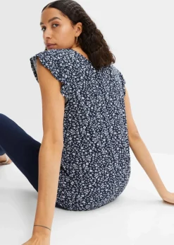 Shirt mit Volantärmel