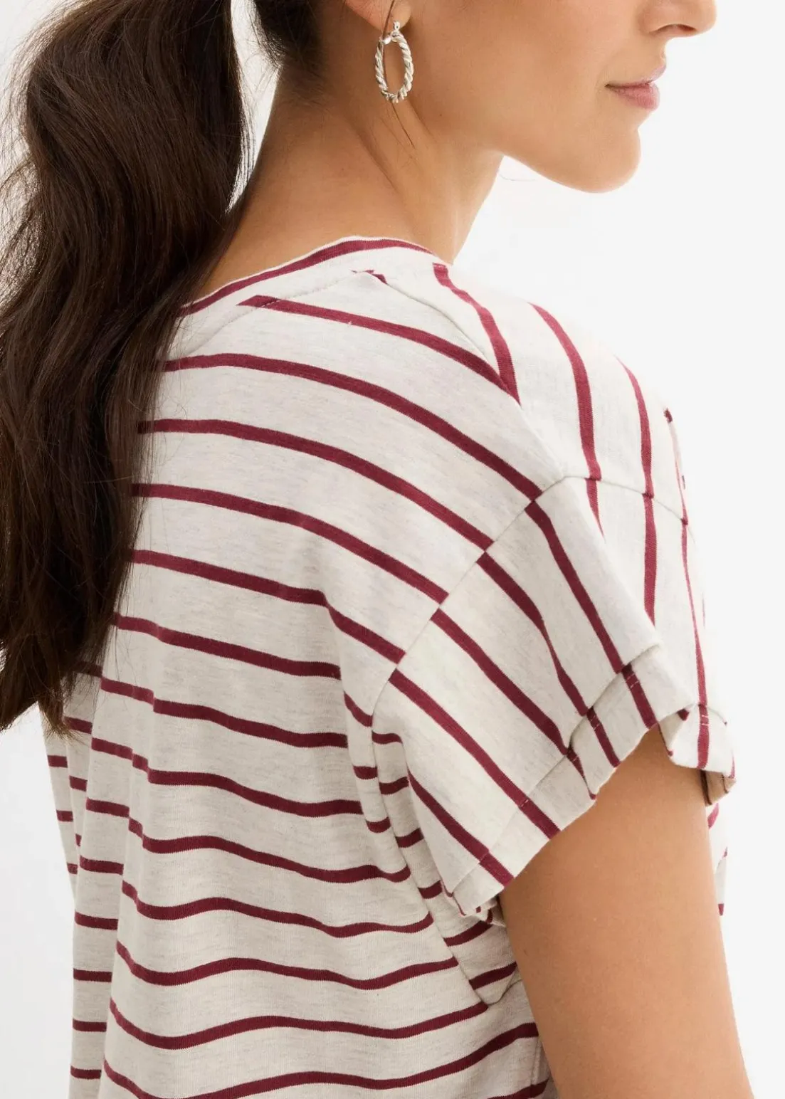 Shirt mit Volantärmeln