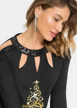 Shirt mit Weihnachtsmotiv