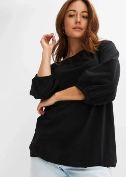 Shirtbluse aus reiner Bio-Baumwolle