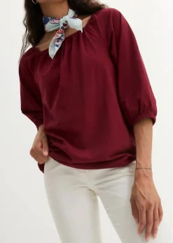 Shirtbluse aus reiner Bio-Baumwolle