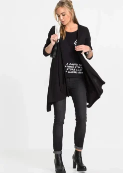 Shirtjacke aus softem Viskose-Mix