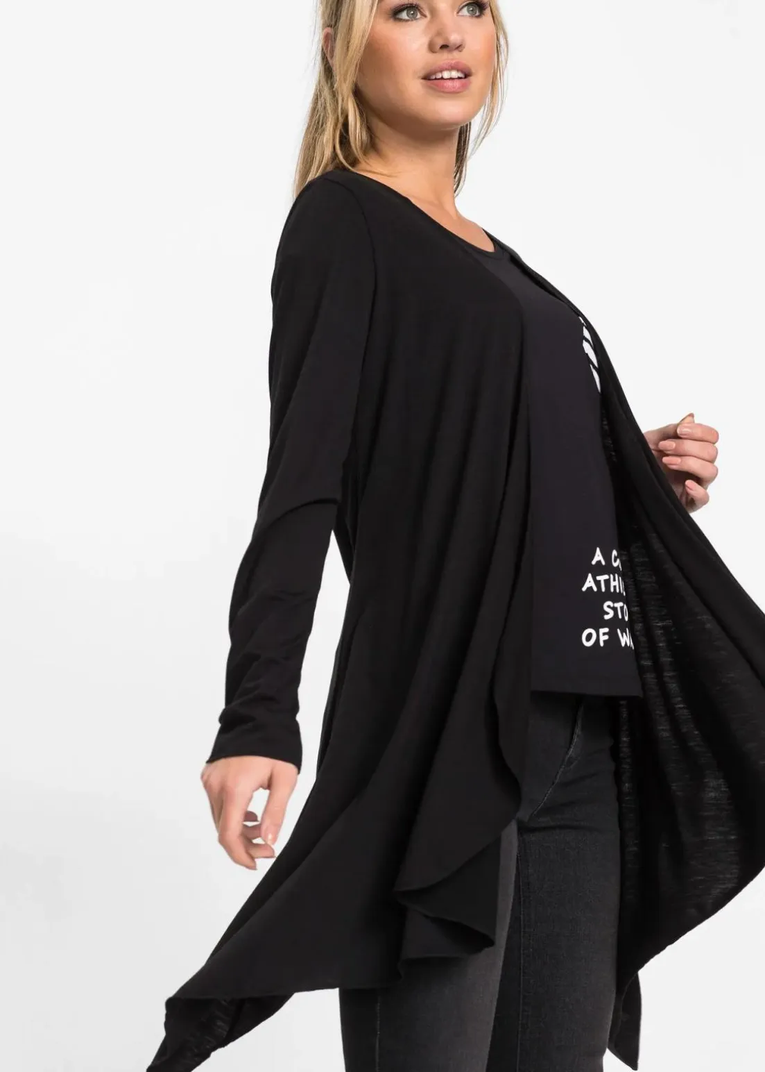 Shirtjacke aus softem Viskose-Mix