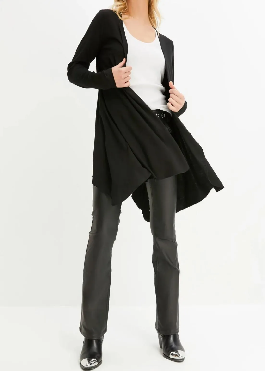 Shirtjacke aus softem Viskose-Mix