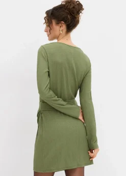 Shirtkleid aus Barcrêpe