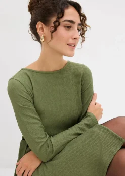 Shirtkleid aus Barcrêpe