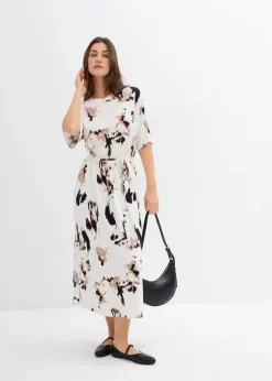 Shirtkleid aus feiner Viskose