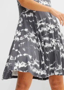 Shirtkleid aus fließender Viskose