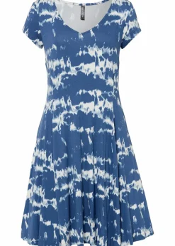 Shirtkleid aus fließender Viskose