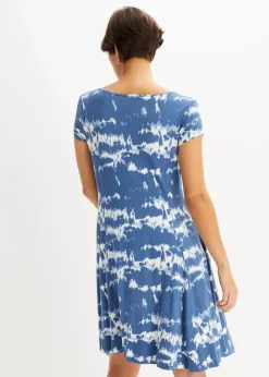 Shirtkleid aus fließender Viskose