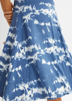 Shirtkleid aus fließender Viskose